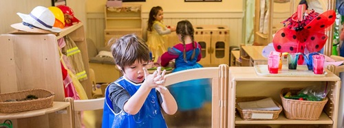 children playing