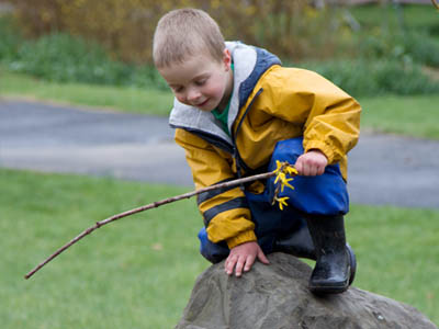 rock climbing