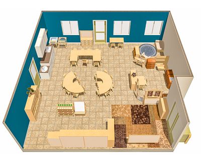 3D Room Layout